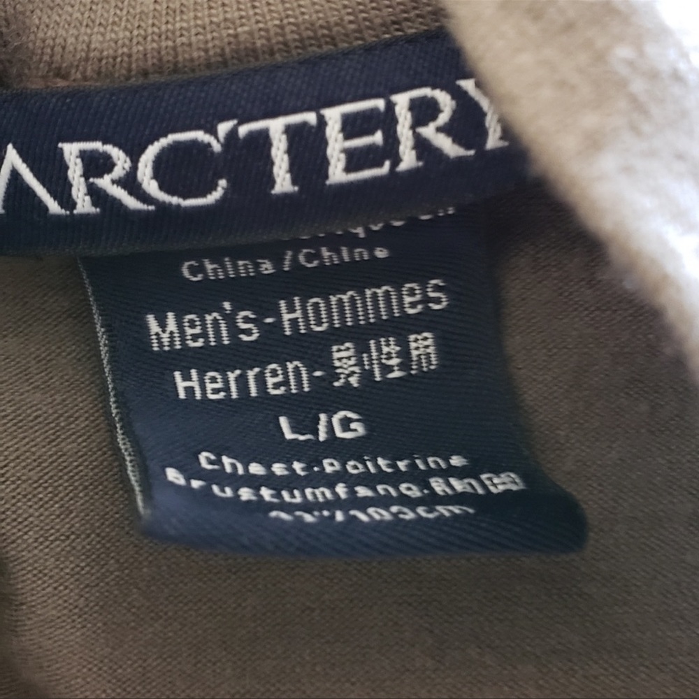 Arc'teryx Brown Performance RHO base layer - Picture 4 of 7